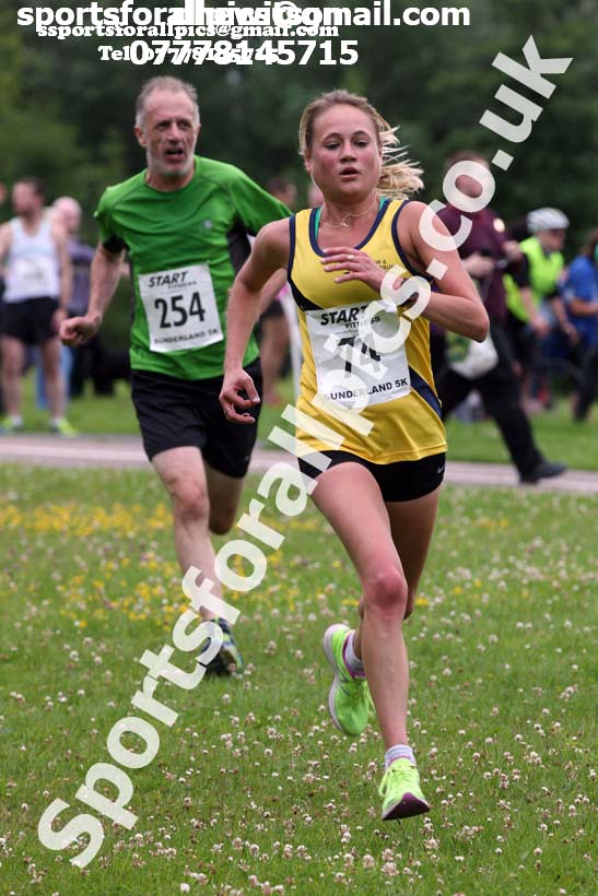 Womens Sunderland 5k Road Race (Northern and North Eastern Champs). Photo: David T. Hewitson/Sports for All Pics